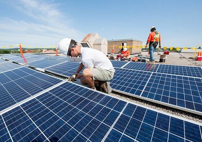 Solar Plant Installation